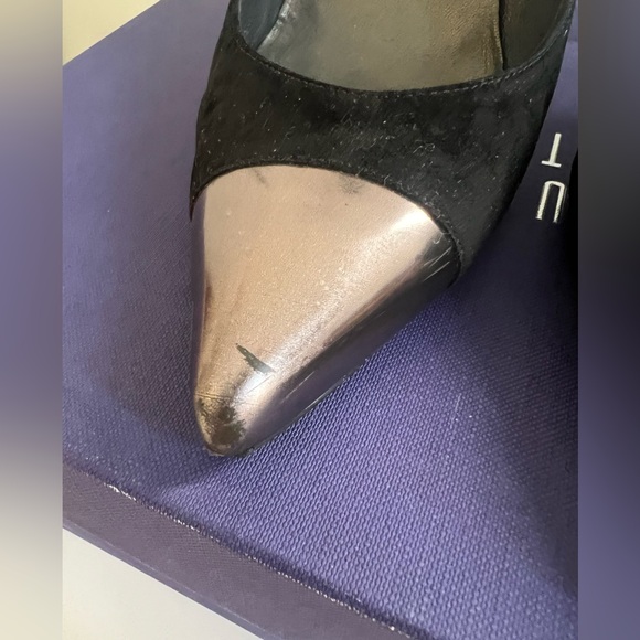 Stuart Weitzman Capsize Black Suede - Picture 14 of 15